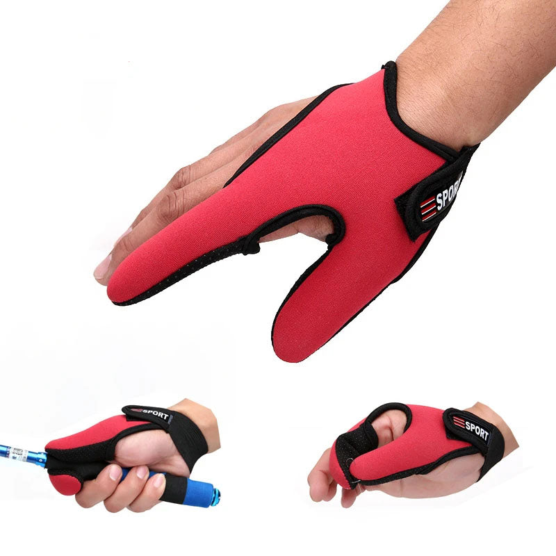 Anti-Slip 2 Fingers Fishing Gloves