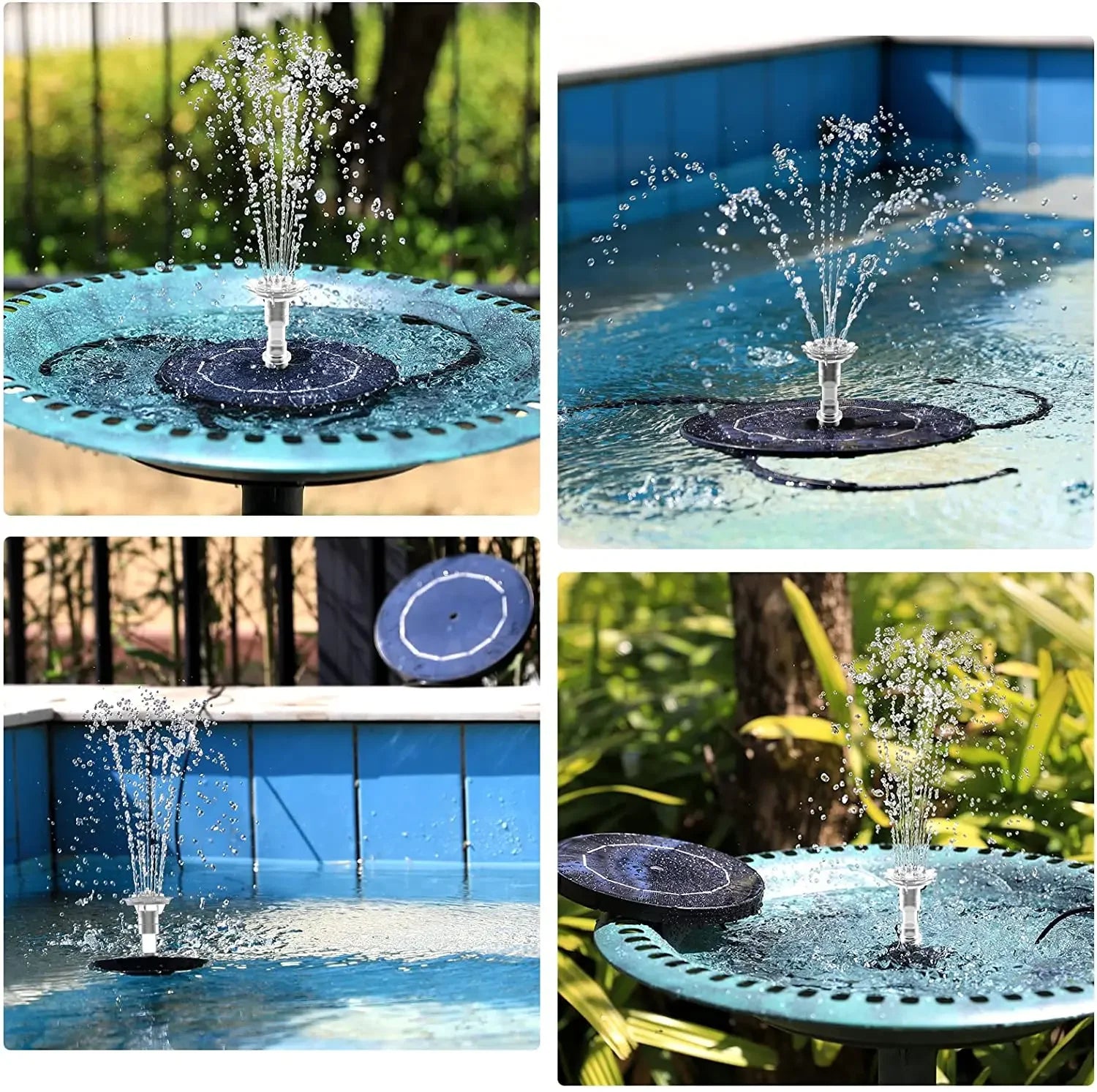 Solar Water Fountain