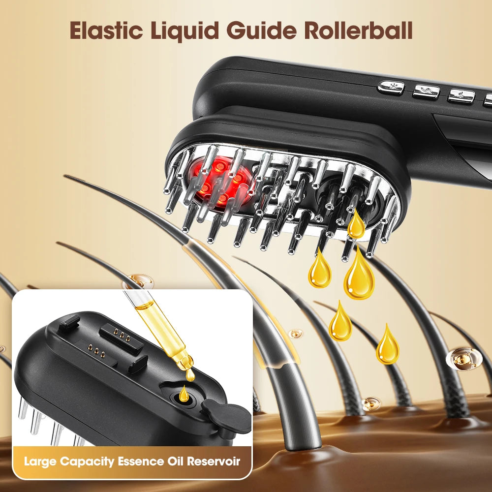 4 In 1 Electric Scalp Comb EMS