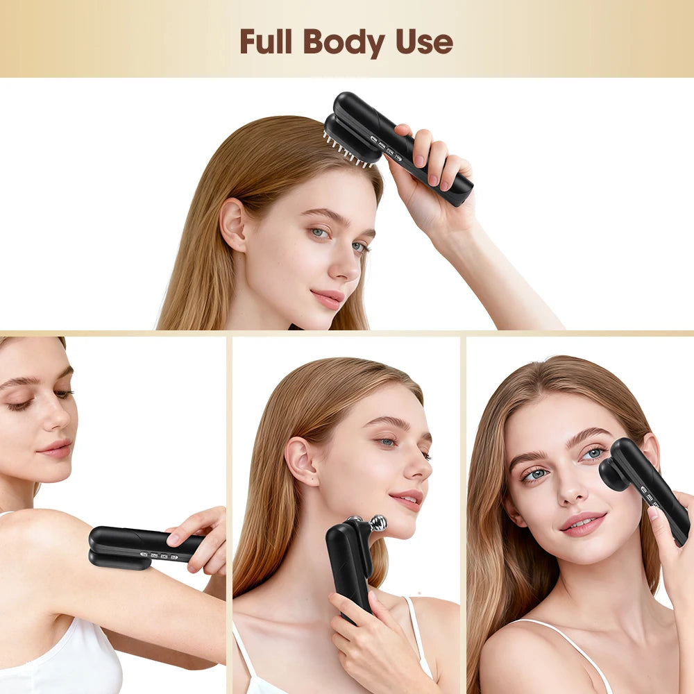 4 In 1 Electric Scalp Comb EMS